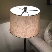 2Stk Lampenschirmaufsätze Kugel Eisen Tischlampe