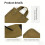 Camping Tent Stakes Organizers Suitable for-Khaki 5