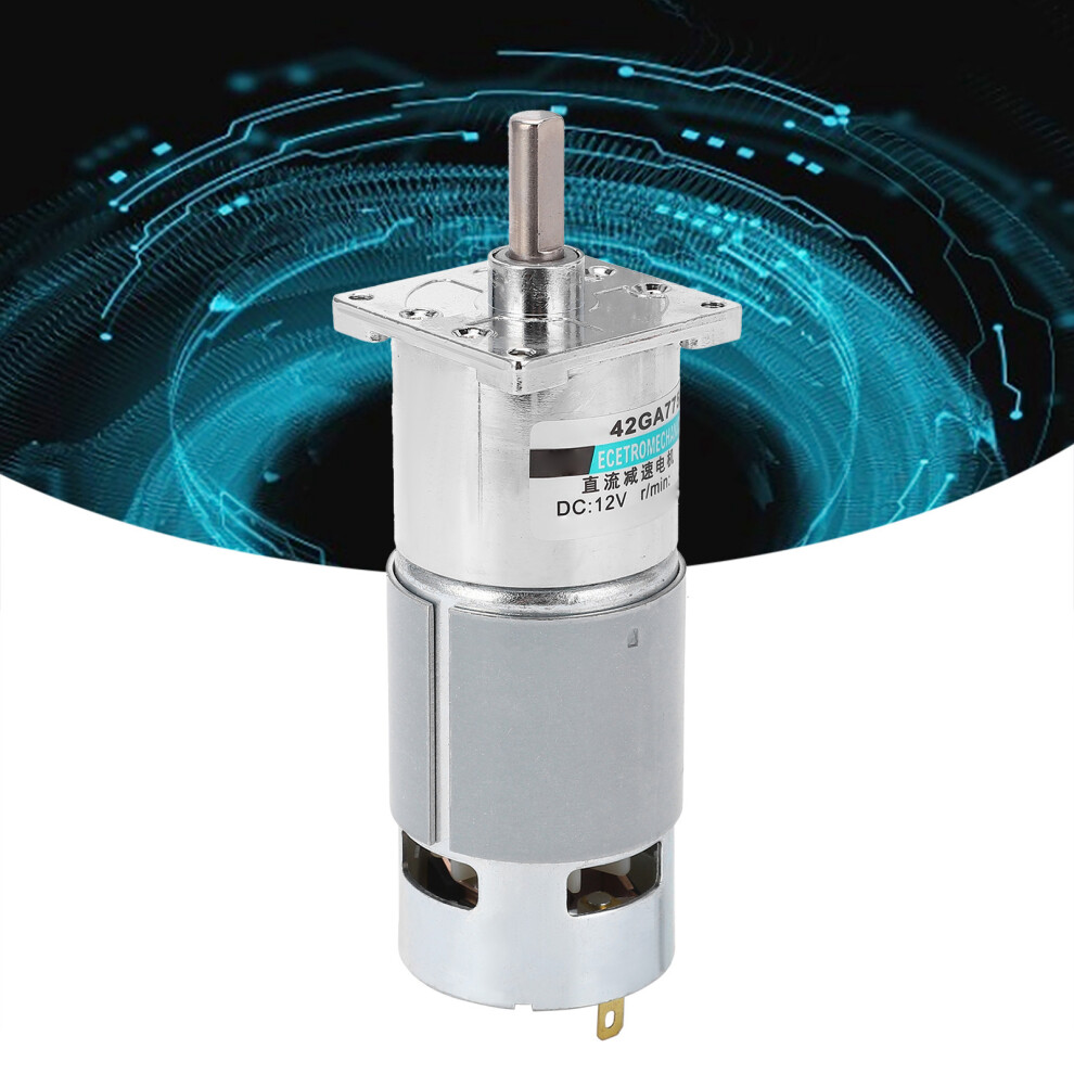 12V DC Gear Motor 10 RPM CW/CCW Automated
