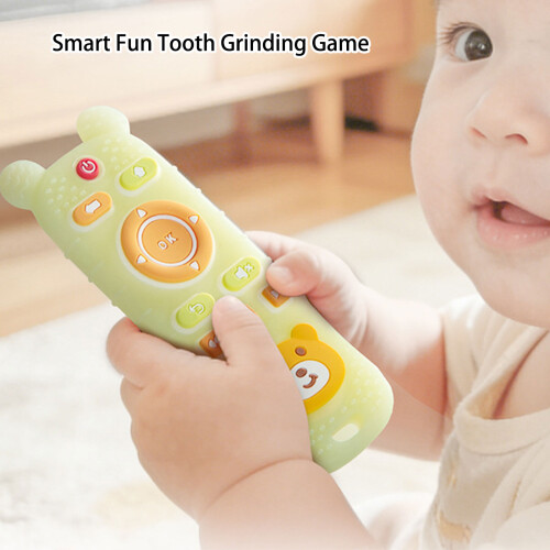 Food Grade Silicone Baby Teether Soothing Teether-Oranges set 2