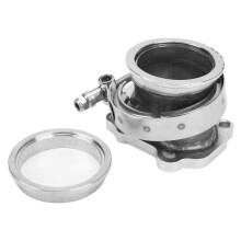 Turbo Downpipe Flange 8 Bolt 2.5in V Band