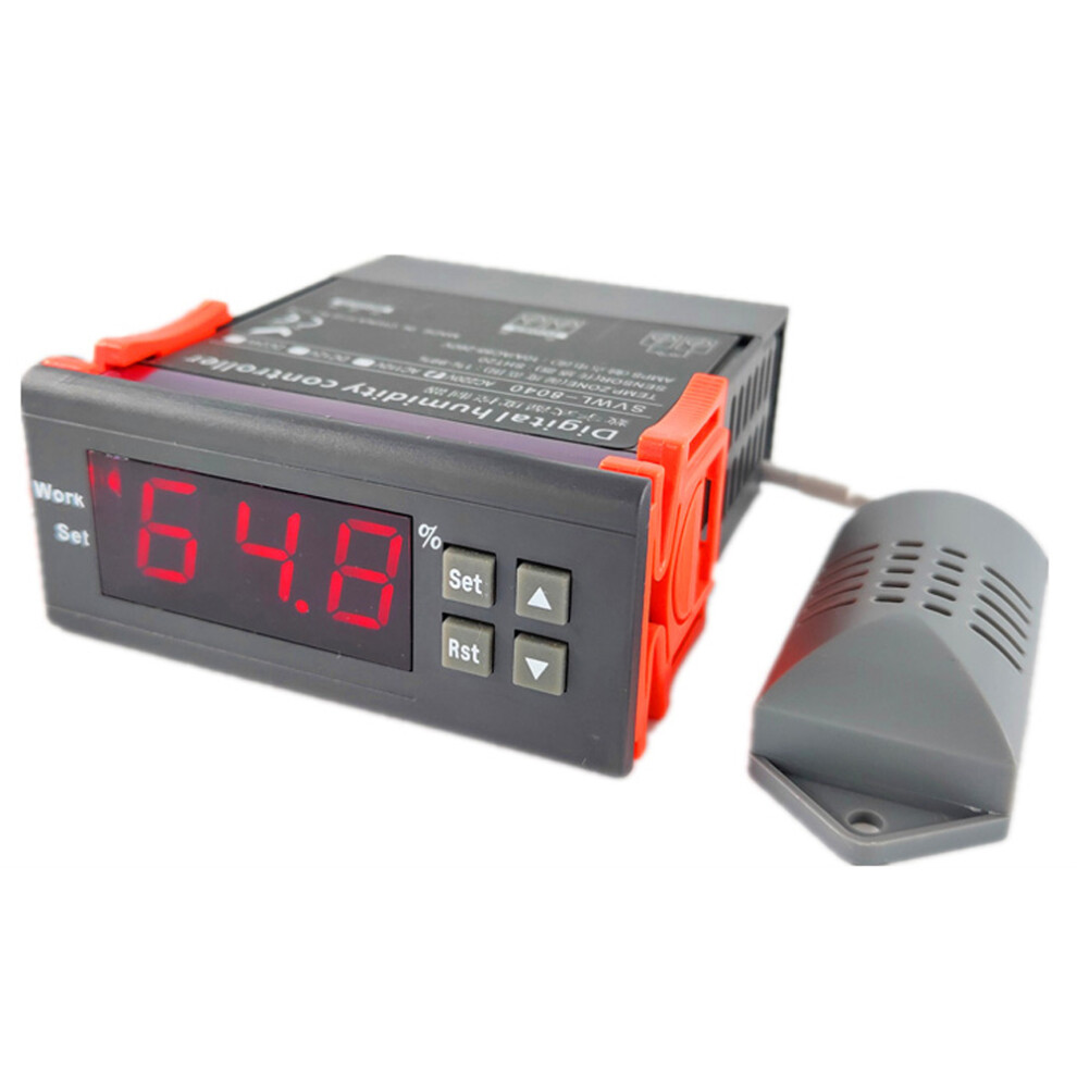 Led Screen Humidity Controller Ac220v Svwl-8040 7444352783571
