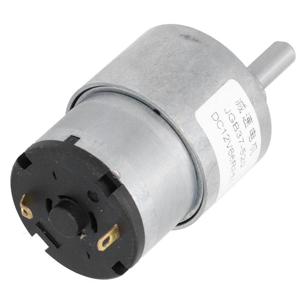Copper Worm Gear Motor Self Locking 12V 66RPM