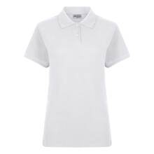 (14 UK - 16 UK, White) Absolute Apparel Womens/Ladies Elegant Fitted Polo
