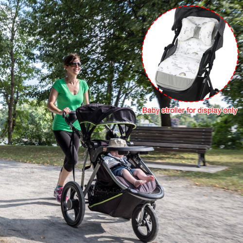 Baby Strollers Liners Cushion with Printed Pattern-Dragon model 1