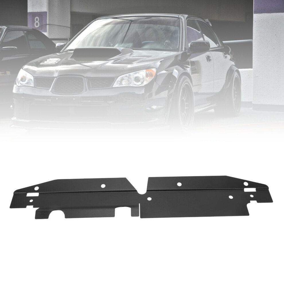 Aluminium Alloy Radiator Shroud For Subaru Wrx Sti Black 7444352783151