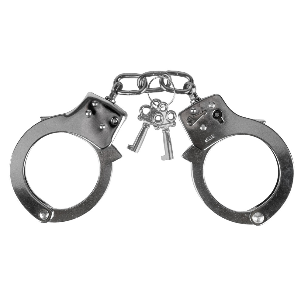 Viper Tactical Classic Heavy Duty Standard Security Handcuffs Polished Finish With 2 Keys