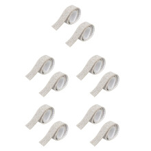 10Rouleaux Cordage De Joint Poêle À Bois Beige En Vermiculite Anti-Feu