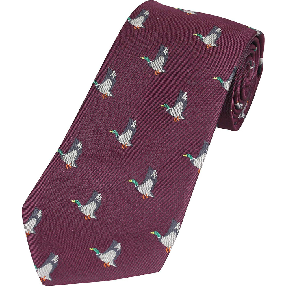 Jack Pyke Countryman Tie Duck Wine Red