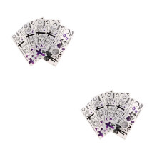 16Pcs Halloween Waterproof Stickers Assorted Colors for Women Men