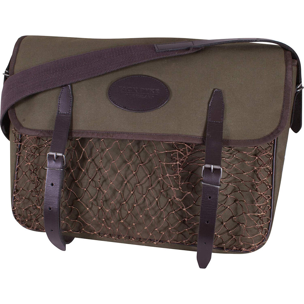 Jack Pyke Heavy Cotton Canvas Game Bag Green