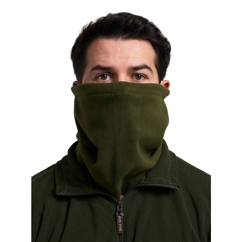 Jack Pyke Fleece Neck Gaiter One Size Green