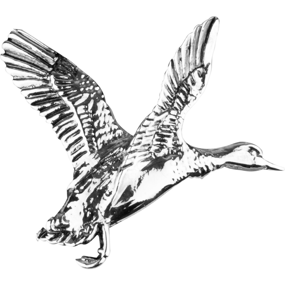 Jack Pyke Pin Badge Countryman Outdoor Shooting Gift Duck Silver