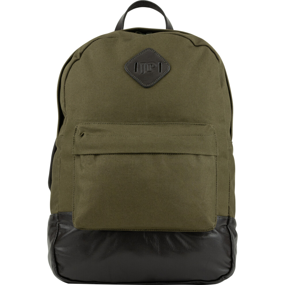 Jack Pyke Heavy Cotton Canvas Bag Back Pack Green