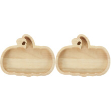 2St Vintage Serveerschaal Beige Voor Fruit En Snoep