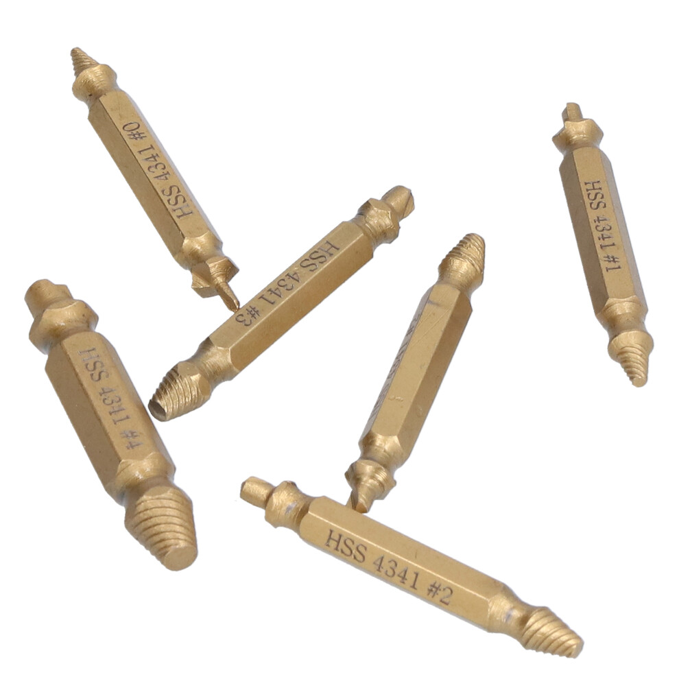 Broken Bolt Remover 6pc Ti Steel