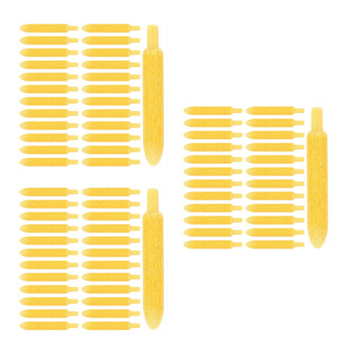 3 Count Paint Pen Refill Marker Replacement Sketch Fine Nibs Yellow