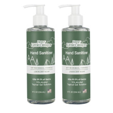 Happy Little Camper Hand Sanitizer met Citroengeur - Vochtinbrengende Gel met Vitamine E - 70% Ethylalcohol