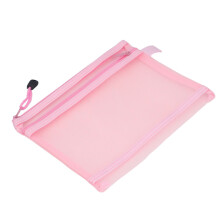Double Layer Pink Mesh Pouches 10 Pack