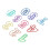 Fun Number Paper Clips 100 Pack 1