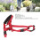 Nylon Dog Head Collar Red XL 1