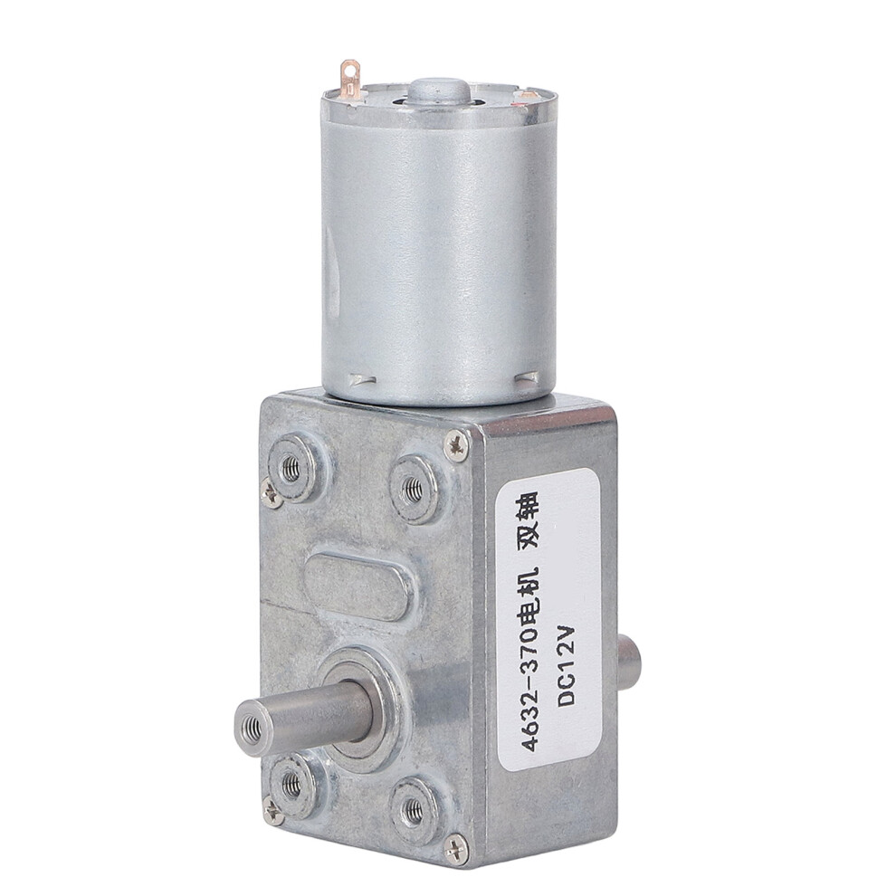 Double Shaft Reduction Motor 12V 90RPM Self