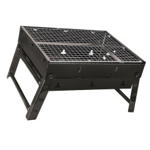 Rauchfreie, praktische Outdoor-BBQ-Grills mit faltbarem Design-S