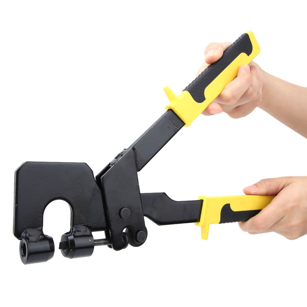 Chrome Vanadium Stud Crimper Pliers Black