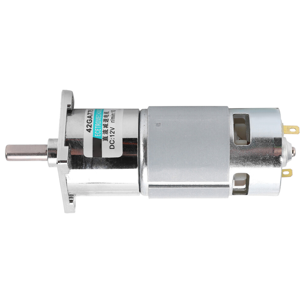 Permanent Magnet DC Gear Motor 12V 50 RPM