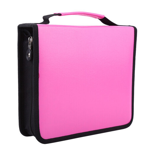 Extra Large PU Leather Pencil Case, 120 Slots