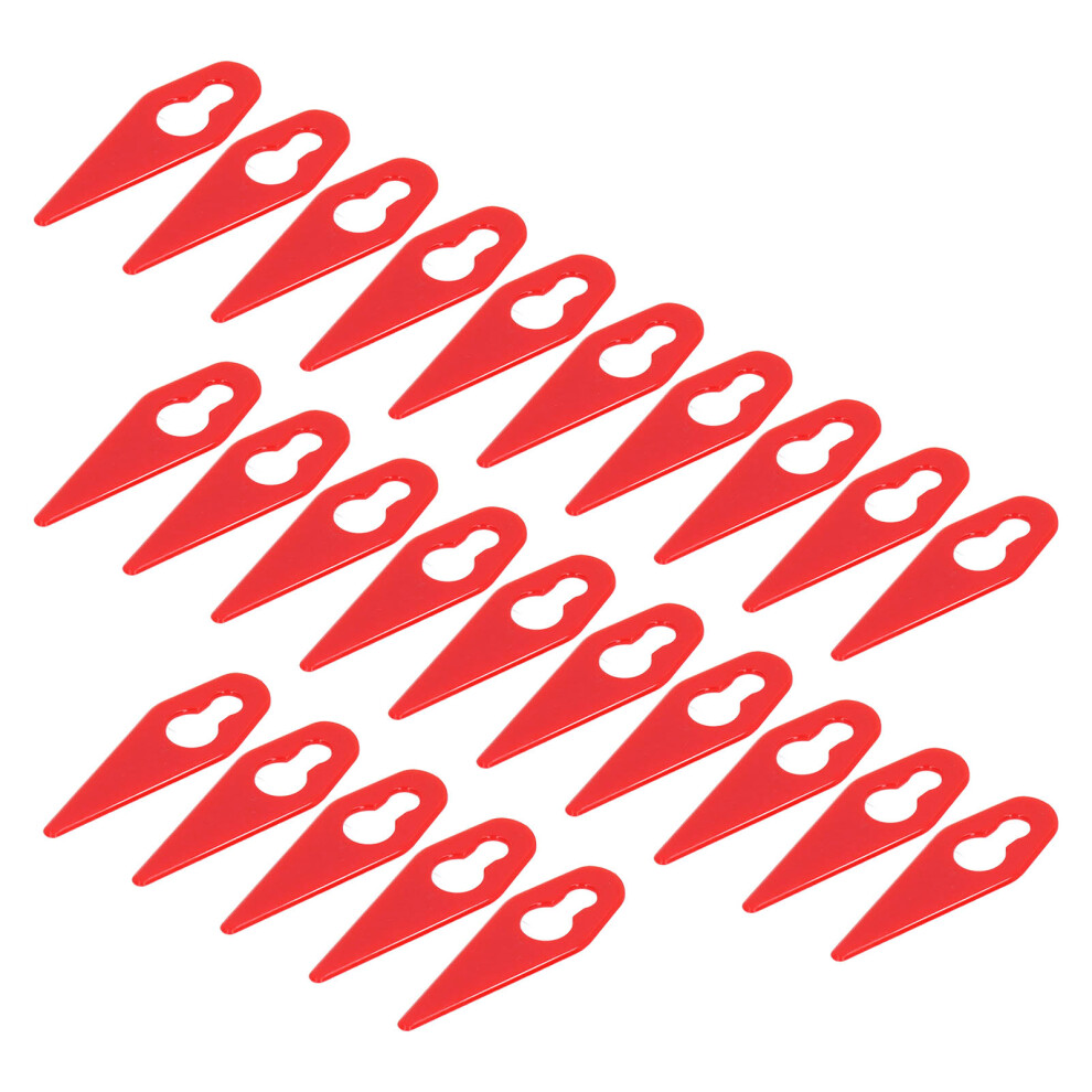 Plastic Lawn Mower Blades 25x for Gtech GT