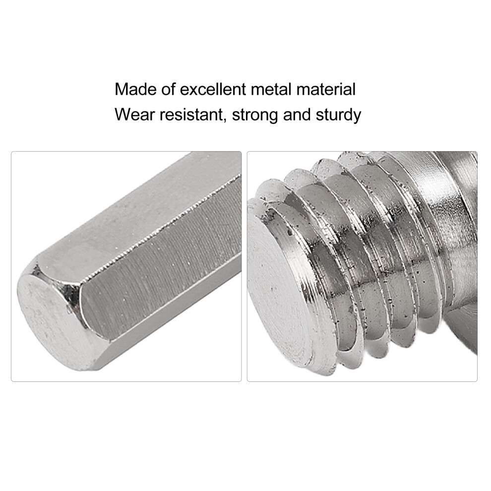 Angle Grinder Thread to Hex Shank Adapter
