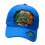 Irish Green Cloverleaf Printed Baseball Cap-Royal Blue 1
