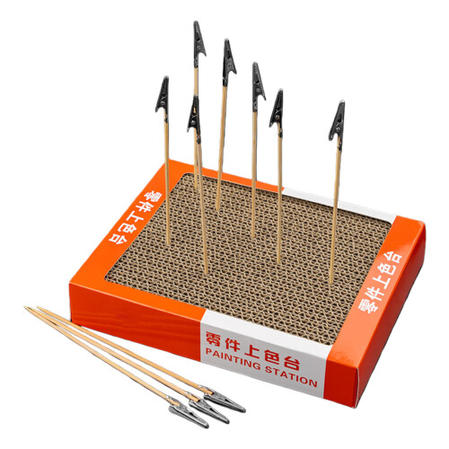 Model Part Painting Holder with Alligator Clamp Modeling Tool-D