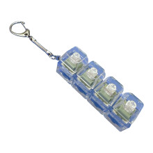LED-toetsenbordsleutelhanger-groen wit