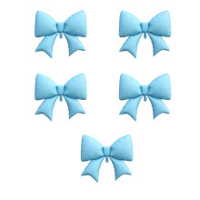 Oversize Bowknot Shape Aluminum Foil Balloon for Girls-3