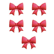 Large Bowknot Shape Aluminum Foil Balloon 98x75cm for Girls-8