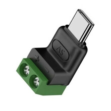 5V krimpklemmen blokkeren soldeerloze stekker voor-TypeC OTG