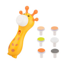 Infant Electric Nails File Safe Plastic Blades Portable Design