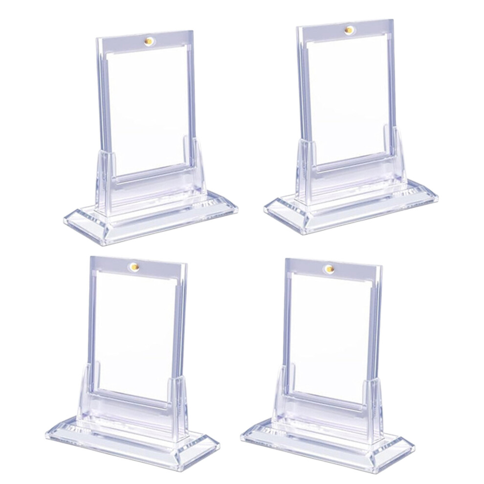 35Pt Thickness Magnetic Trading Card Protector Sturdy-4Pcs 7751001573088