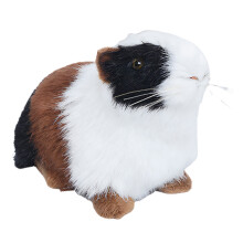Simulation Hamster Statue Model Figurine with Faux Furs-0604BBW