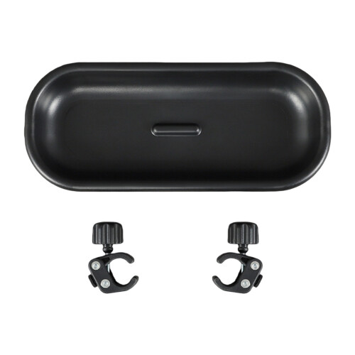 Universal Baby Strollers Tray Easy Connection Plastic-Black