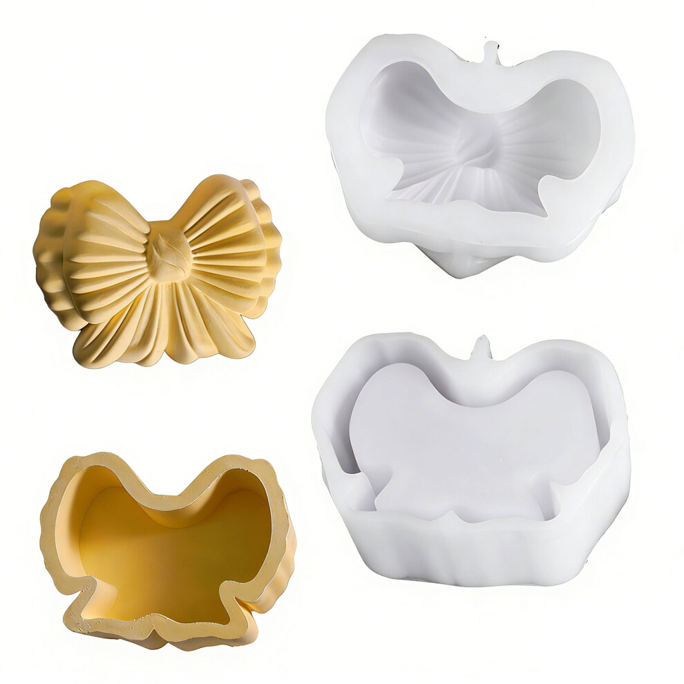 Flexible Silicone Mold Candle Cup Mould With Lid Gypsum Cement 7751001573095