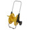 60m Capacity Manual Reel Cart Yellow 13