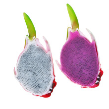 Dragon Fruit Squeeze Toy Simulating Pimple-White and red