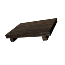 Badkamer Valet Tray Houten organisatoren voor cosmetica,