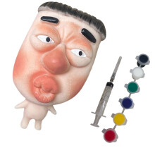 Silicone Face Puppet Vent Toy for Stress Relief Home Office-C