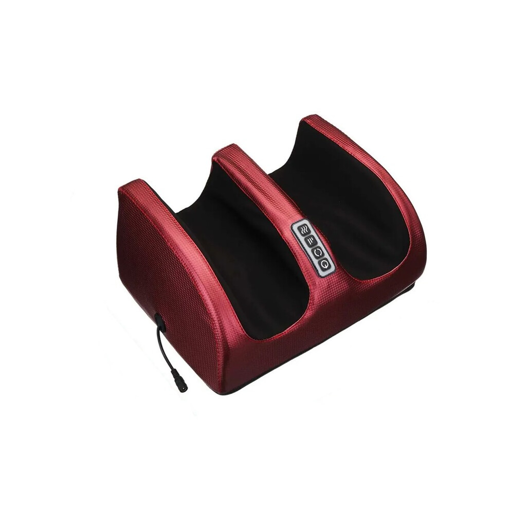 Stoyotu Red (Red) Heating Electric Foot Massage-Relax Body Massager Heat Deep Muscles Kneading Roller Salud Relaxation Therapy