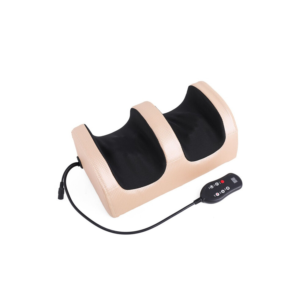 Stoyotu Gold (Gold) Heating Electric Foot Massage-Relax Body Massager Heat Deep Muscles Kneading Roller Salud Relaxation Therapy