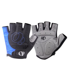 Half Finger Riding Gloves Nylon Silicone Pad Blue